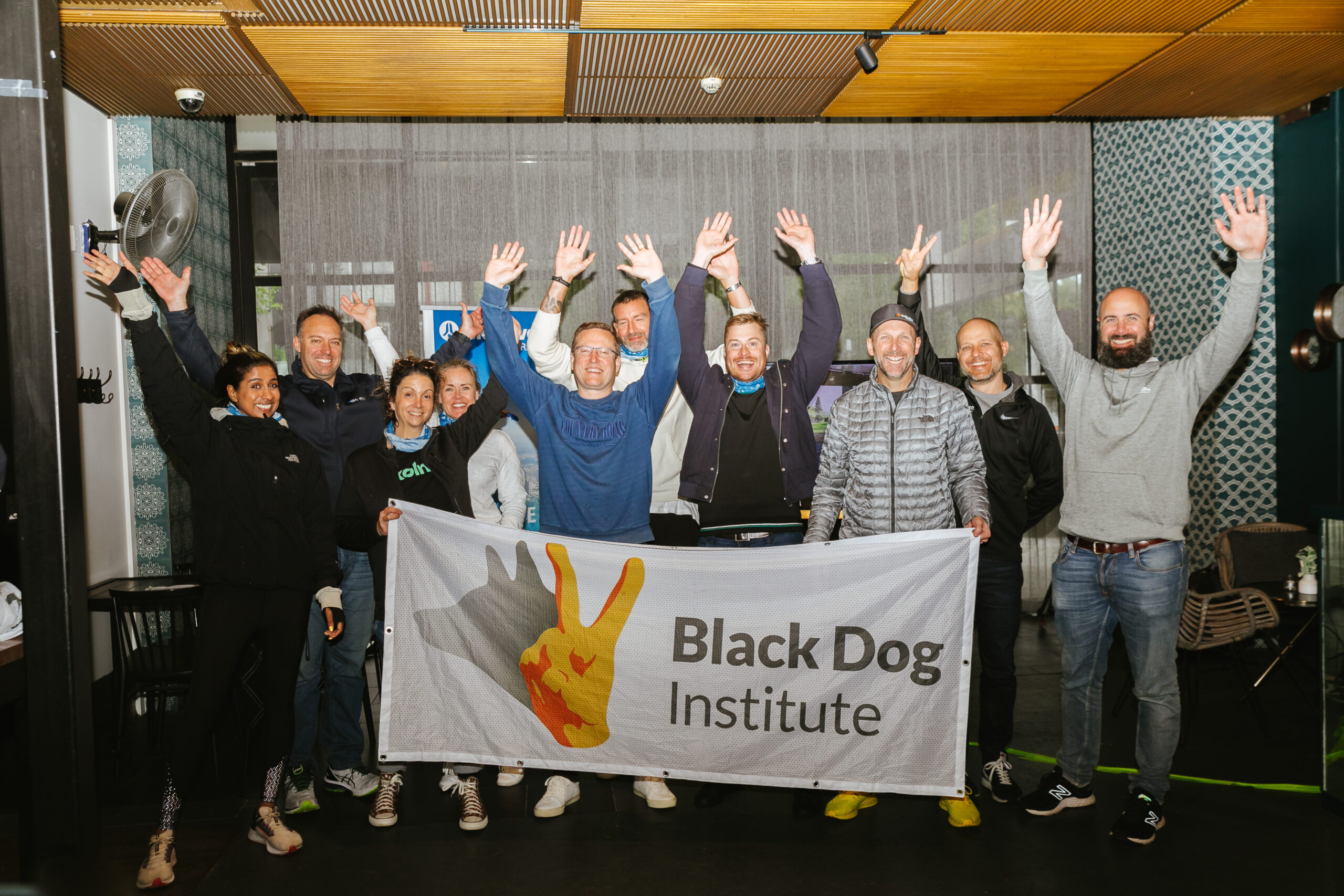 Second Annual Black Dog Institute CEO Jump